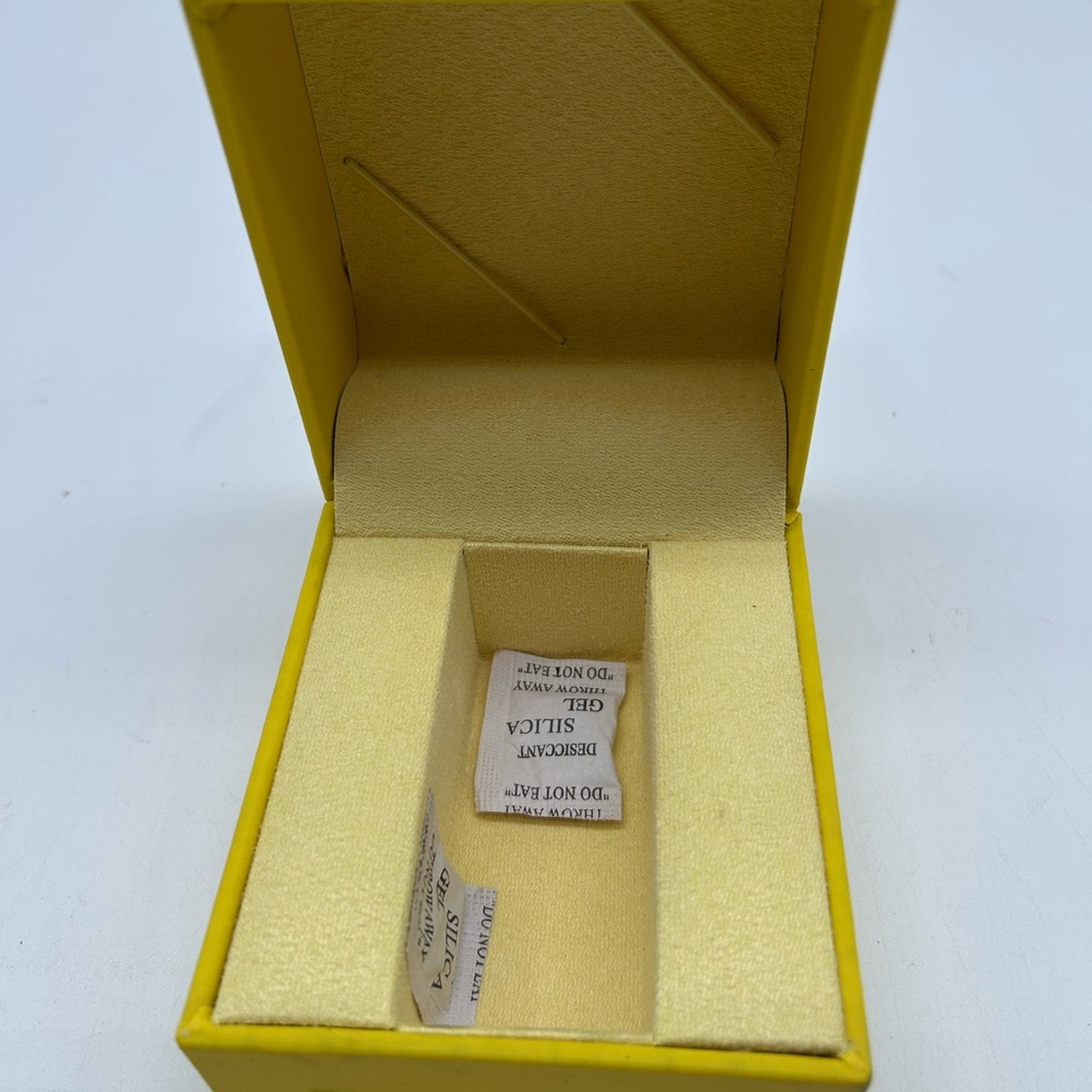 Invicta Authentic Yellow Watch Box Storage Presentation Display - Picture 7 of 11